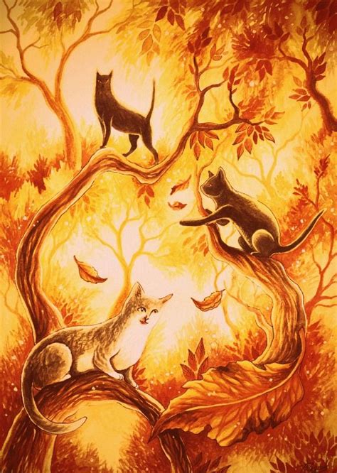 Pin By Krazee Kattladee ≧ ≦ On Fall Kitties Kitty Cool Art Deviantart