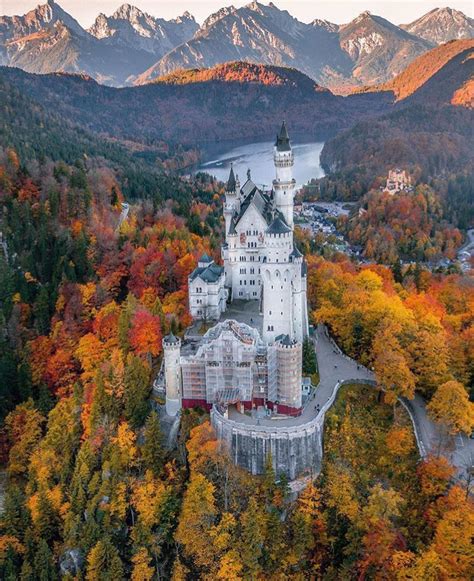 Schwangau Germany 🇩🇪 Legendary Castle 🏰 🍂🍁🍂 Germany Castles