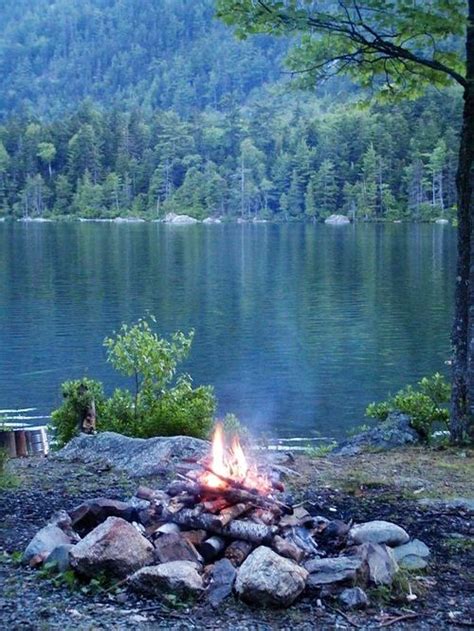 Campfire By The Lake My Own Cottage Someday Pinterest