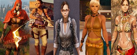Sheva Alomar Resident Evil 5 Mega Pack Outfits Add On Ped Replace Gta5