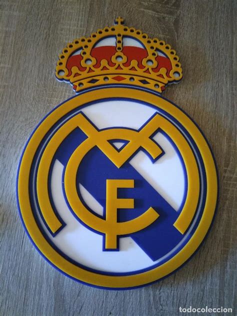 Plantilla con el escudo de real madrid para imprimir gratis. Cuadro de metacrilato en relieve escudo real ma - Vendido en Subasta - 68559093