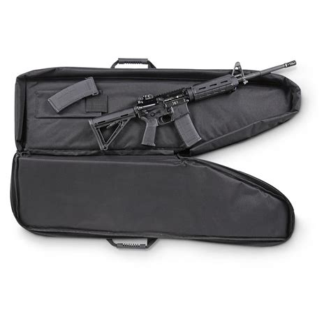 Bulldog Elite Tactical Double Rifle Case With Detachable Range Bag