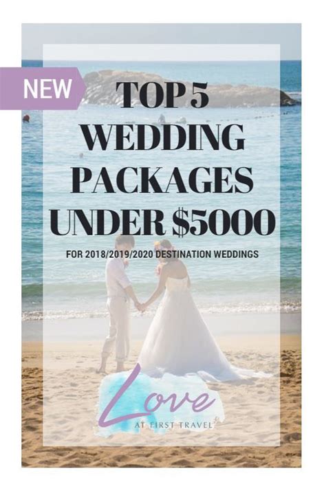 The thought of planning a destination wedding from thousands of miles away can be daunting! 5 Weddings Under $5000 - Destination Wedding Packages for ...