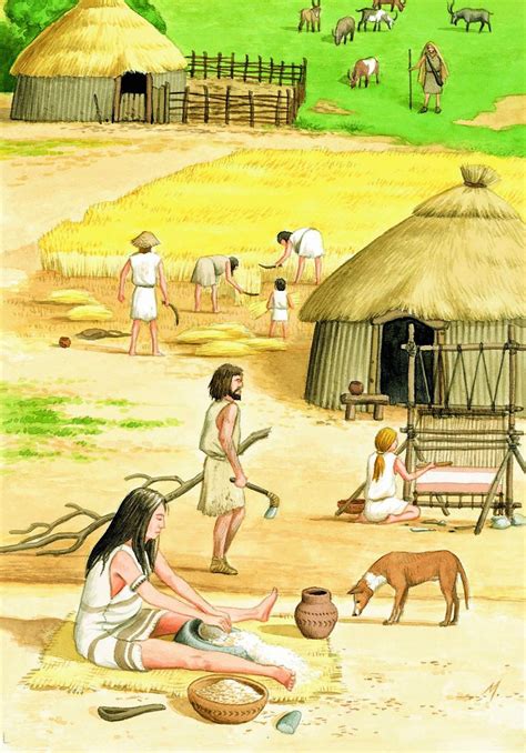 Neolithic Iberian Village By Marcos Oliveira Ancient Egyptian Art