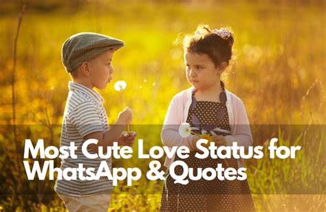 Most Cute Love Status For Whatsapp Love Quotes I Quotatious