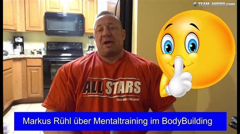 markus rühl über mentaltraining im bodybuilding youtube