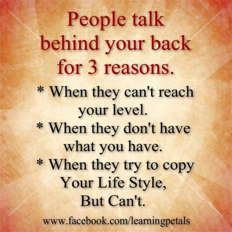 People Talk Behind Your Back Talking Behind Your Back Picture Quotes