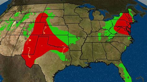 Widespread Severe Storms Likely From Midwest To Southern Plains The