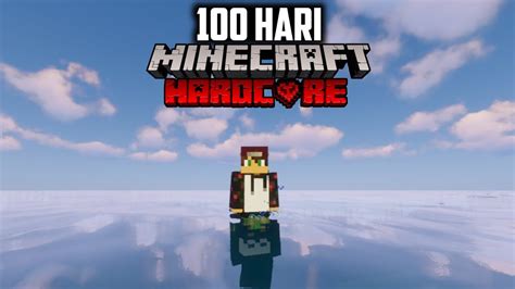 100 Hari Di Minecraft Hardcore Ocean Only YouTube