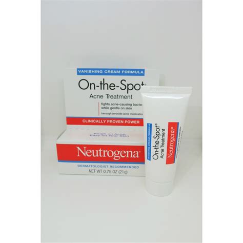 Neutrogena On The Spot Acne Treatment Benzoyl Peroxide Acne Medication