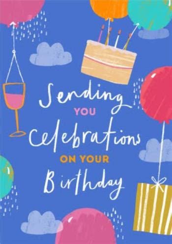 Send a virtual birthday card. Sending you Celebration On your Birthday Virtual Birthday Card | Moonpig