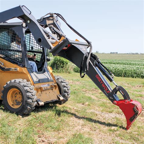 Greywolf™ Skid Steer 12 Bucket Backhoe Greywolf™ Attachments