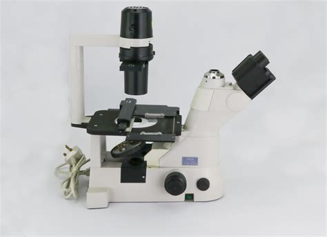12752 Nikon Inverted Phase Contrast Microscope W Xy Stage Eclipse