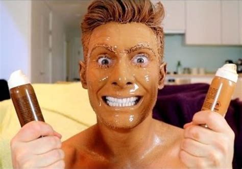 Man Applies Layers Of Fake Tanning Spray And The Result Is Horrifying