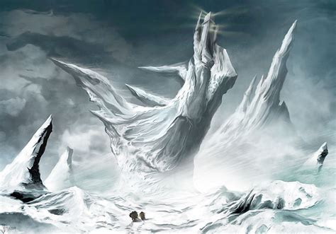The Infinity Ice Wasteland By Khorghil On Deviantart Fantasy Places