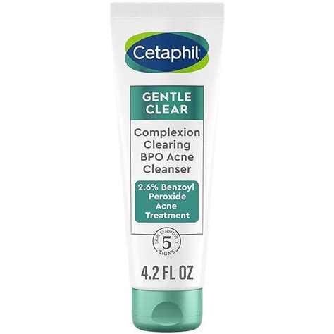 Cetaphil Gentle Clear Complexion Clearing Bpo Acne Cleanser With 26
