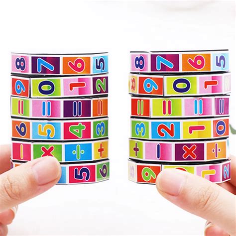 2pcsset New Magic Cubes Educational Toys For Children Kids Mathematics