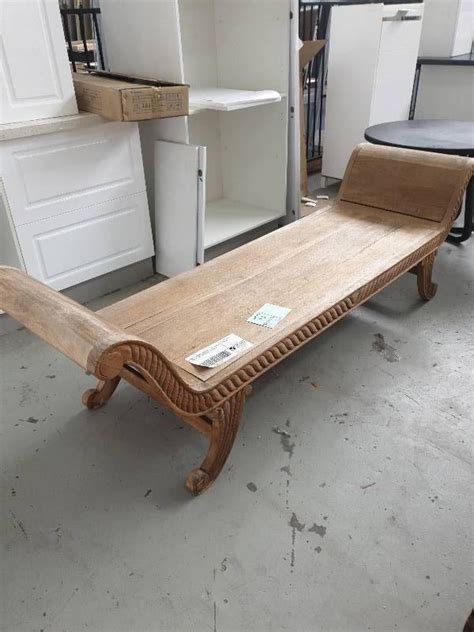 The thicker the seat cushion, the more comfortable you'll be while gardening. EX DISPLAY HOME FURNITURE - BALI TIMBER OUTDOOR LONG BENCH ...