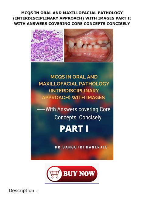 Pdf Download Mcqs In Oral And Maxillofacial Pathology