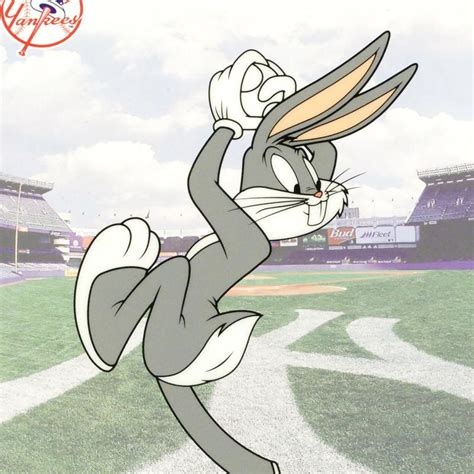 Bugs Bunny Pitching With The Yankees Is A Limited Edition Sericel