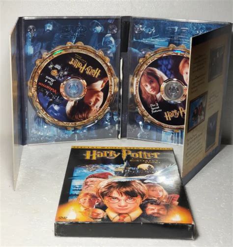 Harry Potter And The Sorcerers Stone Dvd 2002 2 Disc Set Widescreen