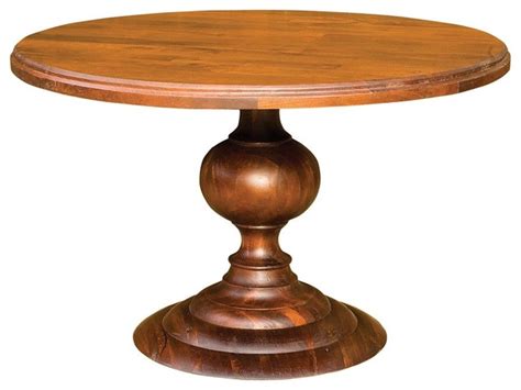 From our conception in 2003, our dining room pedestal tables, leg tables, and trestle tables have paved the way for us, exceeding our customers' expectations in almost every situation. 48" Round Pedestal Dining Table - Dark Oak - Traditional ...