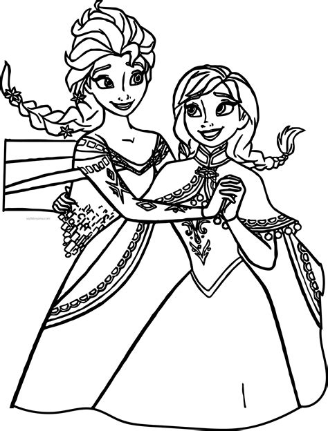Prensesler elsa ve anna boyama sayfası prensesler, boyama sayfası, çocuk. Elsa Resim Boyama - Gazetesujin