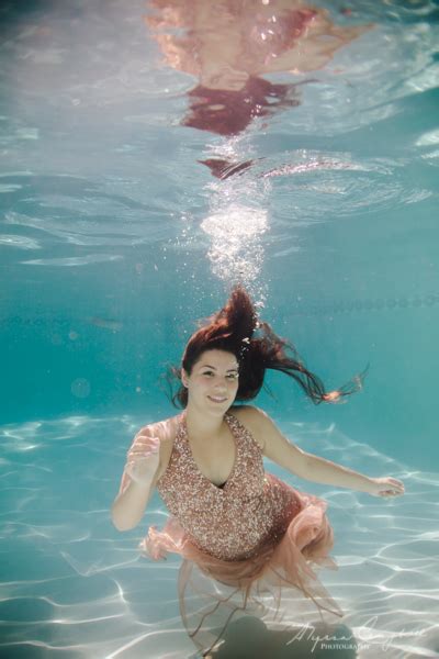 Mesa Underwater Photographer Taylors Underwater Prom Dress Session
