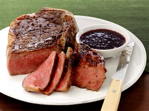 Steak with Red Wine-Shallot Sauce Recipe | Food Network ...