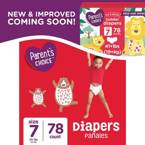 Parents Choice Diapers Size 7 78 Diapers