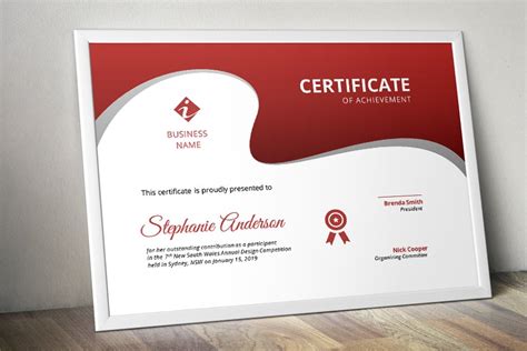 Islamic Certificate Template Docx Creative Stationery Templates