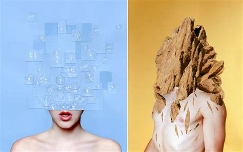 Alexandra Bellissimo Human And Nature Collages