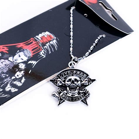 Cosaner Sons Of Anarchy Pendant Necklace Skeleton Mens Pendant Necklace