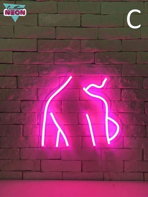 Sexy Girls Neon Sign Home Decor T Hanging Sign Neon Etsy