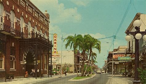Vintage Travel Postcards Ybor City Florida