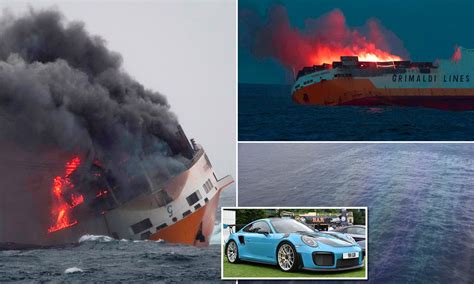 What cars are made in italy? Italian ship, Grande America sank with 37 Porsche cars ...