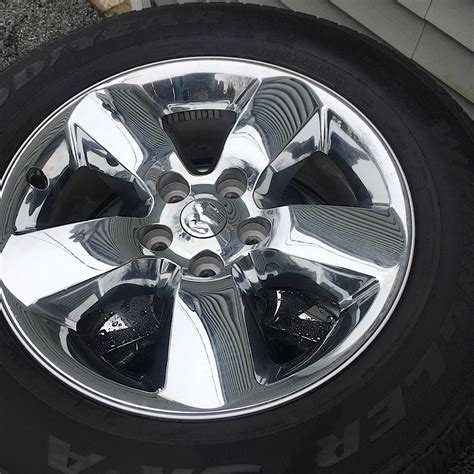 2015 Ram 1500 20 Chrome Wheels And Tires