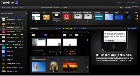 Church software supervises and shows religious material amid church gatherings. The Christian Music Junkie: Proclaim Church Software Review