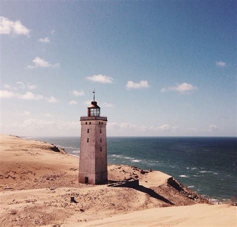 løkken denmark lighthouse lokken beach lighthouses cn tower beautiful world places to go