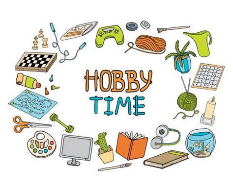 A hobby is an activity, interest, or pastime that is undertaken for pleasure or relaxation,. Hobbies And Interests Illustrations, Royalty-Free Vector ...
