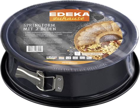 26,5 x 26,5 x 12 cm. EDEKA zuhause Springform 2 Böden Durchmesser 26 cm 1 Stück ...