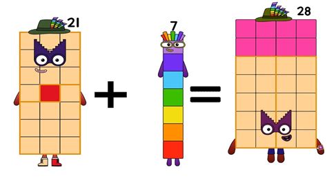 Numberblocks Math Additionadding Of Two Digit Numberslearn
