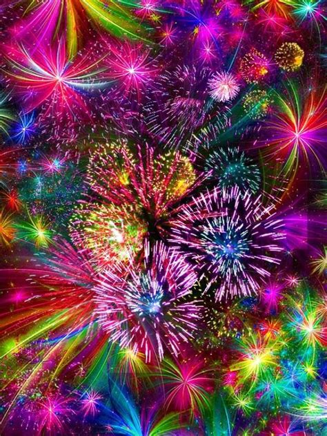 Photo By Poca18 Fireworks Wallpaper Pretty Wallpapers Colorful