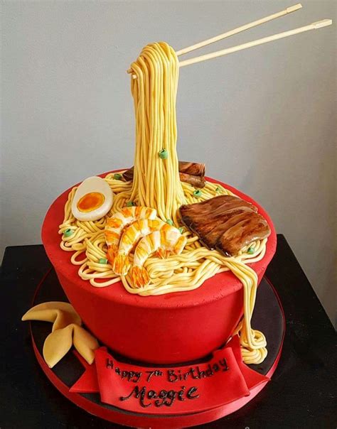 Amazing Ramen Noodle Cake By Vanity Cakes Vanitycakesca
