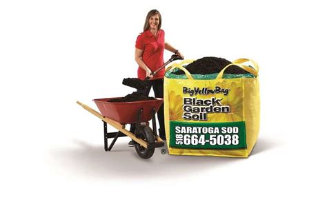 Big Yellow Bag Fresh Black Garden Soil And Black Mulch Delivered From