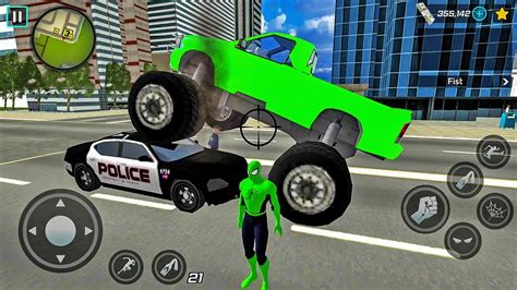 Spider Rope Hero Ninja Gangster Crime Vegas City 11 Android Gameplay