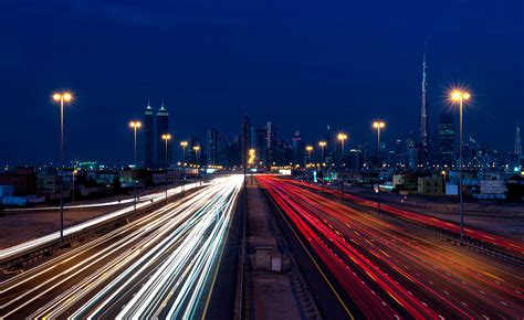 1280x720 Resolution Time Lapse Photography Of City Highway With Cars