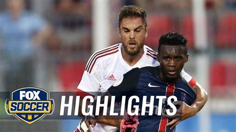 Benfica vs. PSG  2015 International Champions Cup Highlights  YouTube