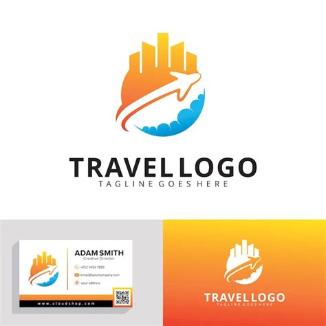 Premium Vector Travel Agency Logo Design Template