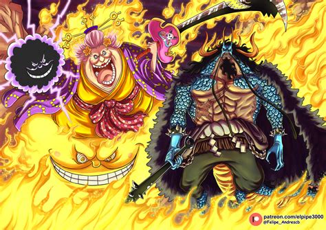 One Piece 1008 Kaido Y Big Mom By Elpipe3000 On Deviantart